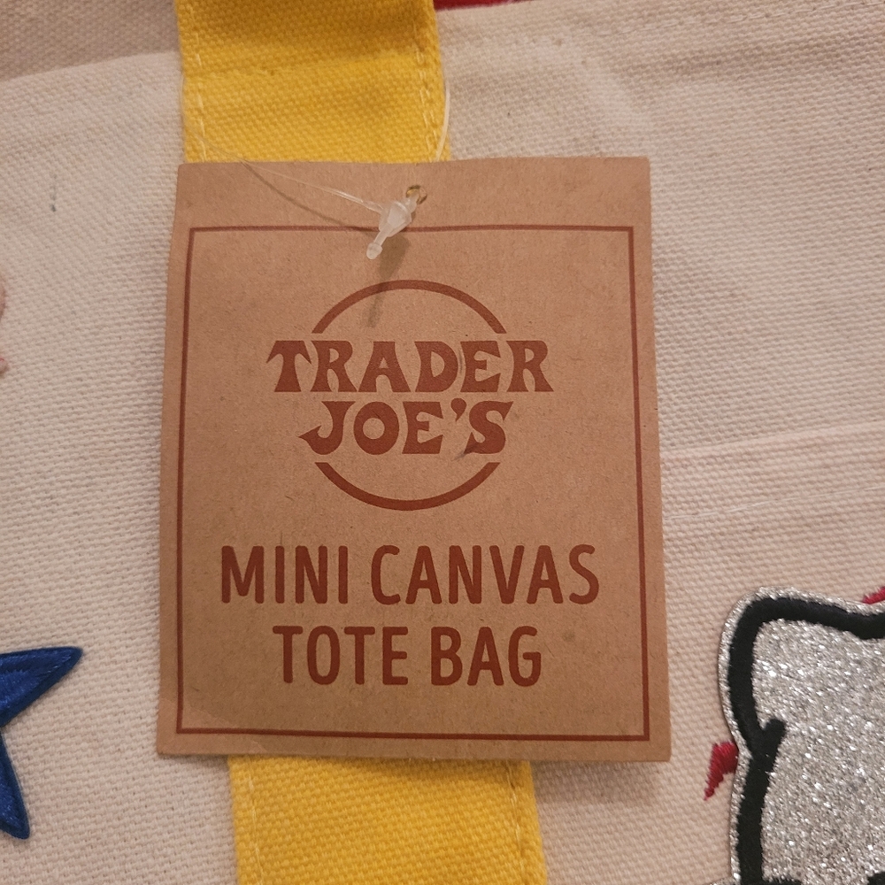 Trader Joes Mini Bag w/Hello Kitty Embellishment - Picture 4 of 6